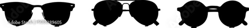 Stylish sunglasses collection, perfect for summer, fashion, travel, and outdoor adventures