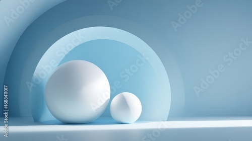 Minimalist background or product display: It provides a clean, abstract, and sophisticated setting for text or a promoted product (a mock-up scene).