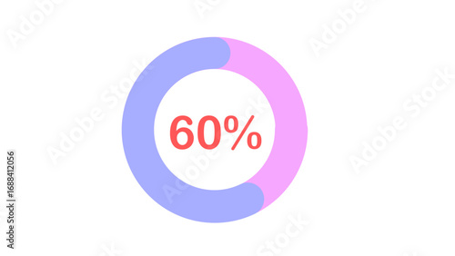 vector indicator 60% counterclockwise EPS