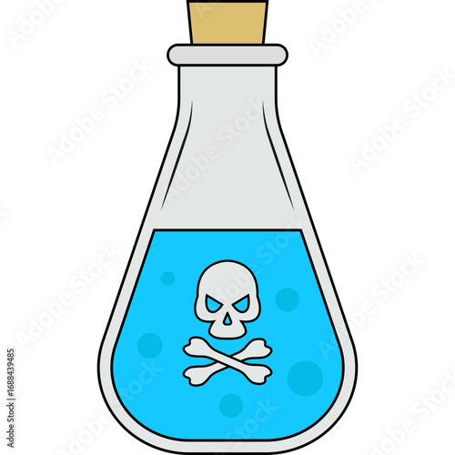 Poison Bottle Vector