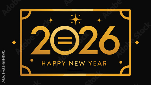 happy new year 2026 background