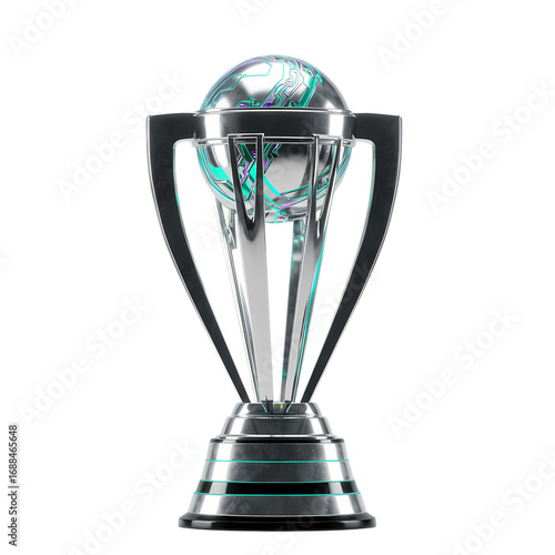 Championship Trophy: Silver Cup Award, Winner Prize, Competition Success, Victory Celebration