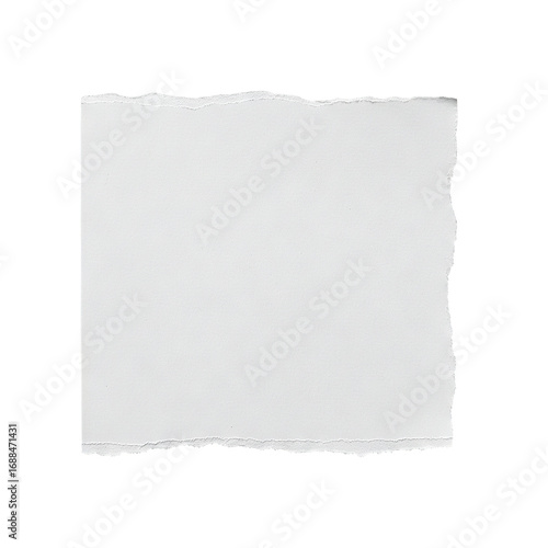 A torn paper on transparent background PNG Generative AI