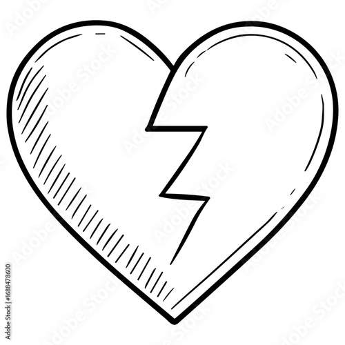 Broken Heart Icon