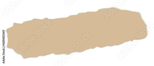 isolated piece of paper