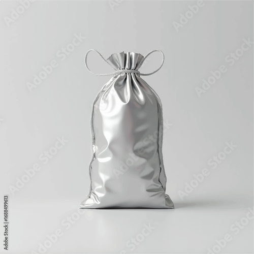 3D bags,packing bags,realistic pouches mockups,without label,chips pouches,bags,food pouches,product packing pouches,white background,3D packing bags,realistic bag mockups, Foil bag