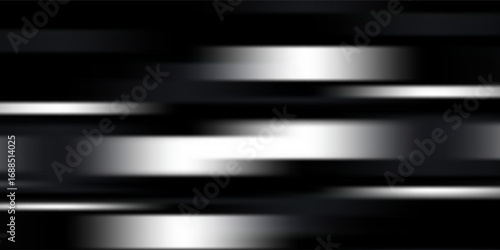 Abstract black and white background with spikes and zigzag line pattern