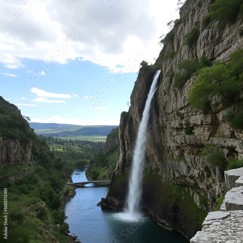 Mirador del Salto del Gitano in Monfrague National Park.