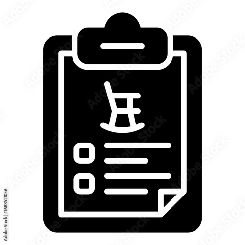 Retirement plan icon. Pension symbol. Future savings and money planning collection. Glyph Icon