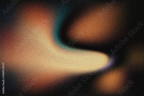 Abstract Warm-toned Swirl Background Texture:  Grainy, Moody Design