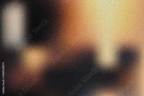 Abstract Dark Brown and Gold Gradient Texture Background