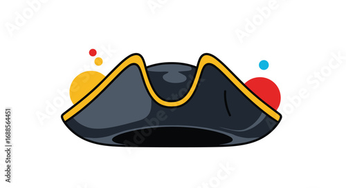 The mysterious pirate hat a symbol of adventure and treasure awaiting discovery
