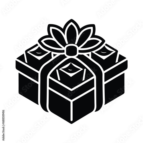 Baklava Gift Box With Elegant Ribbon
