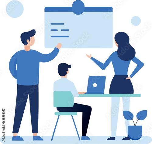 teamwork, collaboration, diverse people, office illustration, working together, flat style, vector design, communication, HR, corporate, multicultural team, unity, partnership, business concept