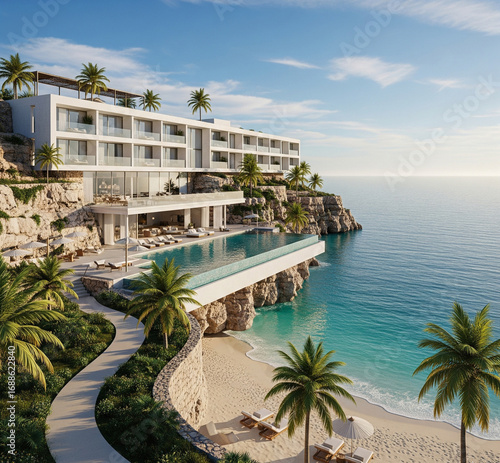 tropical resort hotel in miami