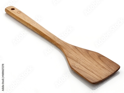 wooden spoon isolated on white