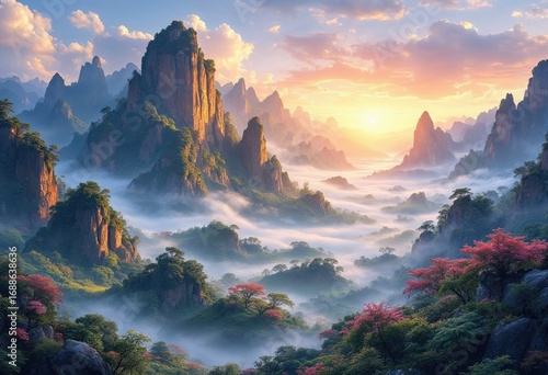 beautiful chinise landscape