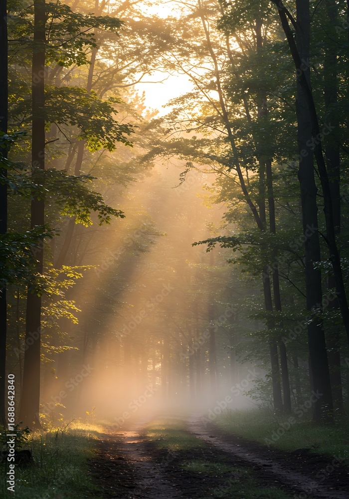 Obraz premium Golden Hour's Embrace