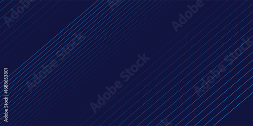 Vector background Premium background design with diagonal dark blue line pattern. Vector horizontal template for digital lux business modern
