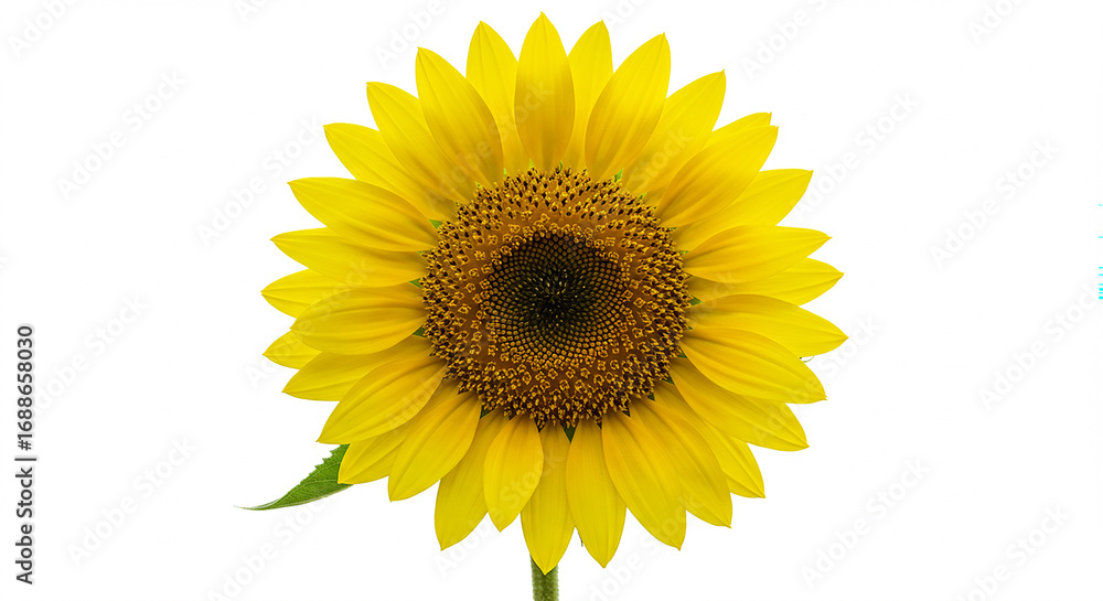 Fototapeta premium sunflower isolated on white background