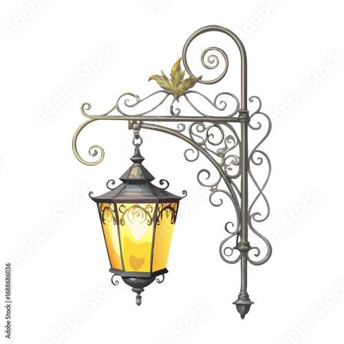 vintage street lantern