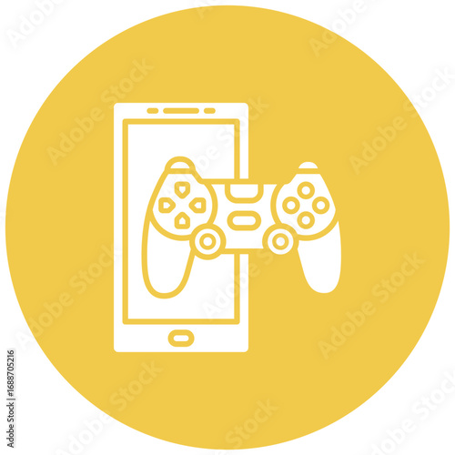 Mobile gaming Icon