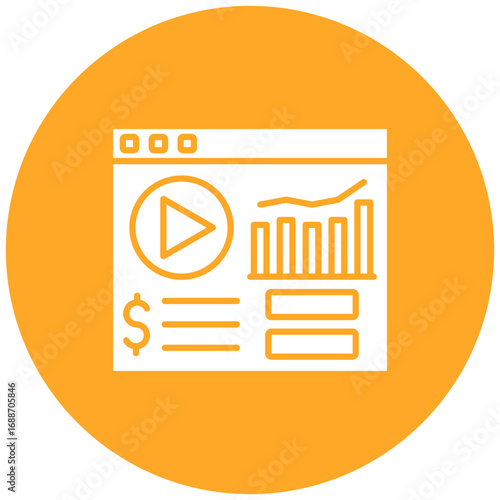 Video stats Icon