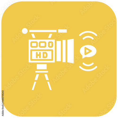 Live streaming Icon