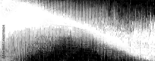 Optical illusion black and white abstract line design