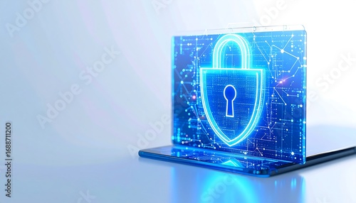 Digital lock on a phone