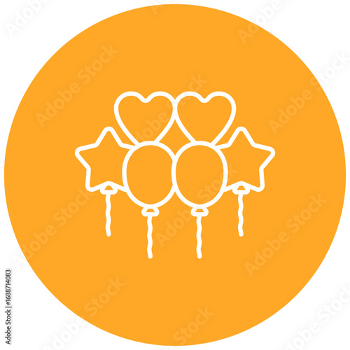 Balloons Icon