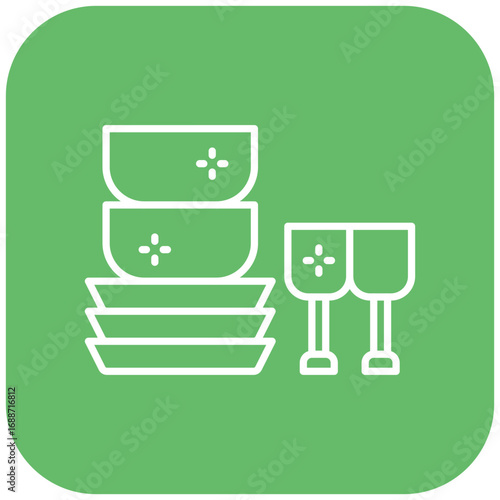 Dinnerware Icon