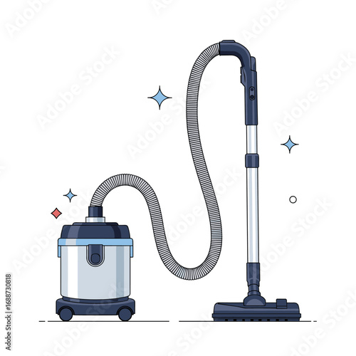 Efficient home cleaning vacuum cleaner for dust and debris removal powerfully