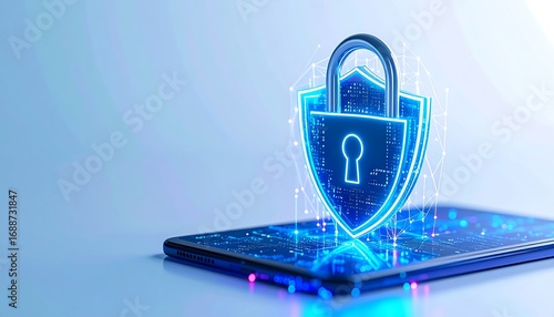 Digital shield on tablet