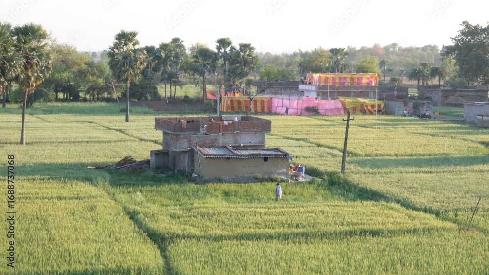 Fototapeta premium soil house in India