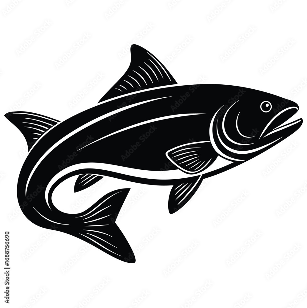 Fototapeta premium fish vector illustration