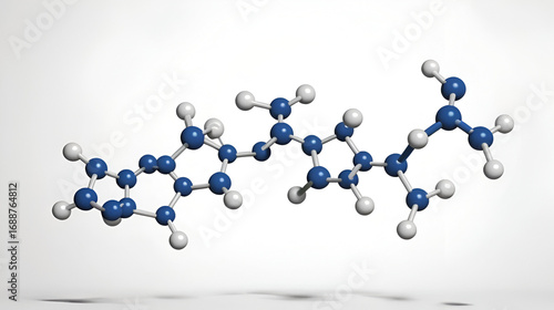 Wallpaper Mural Vitamin B7 (biotin) molecule Torontodigital.ca