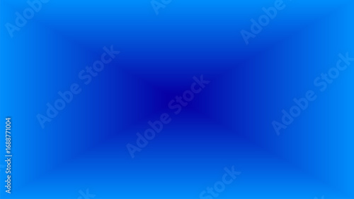 A gradient of blue shades creating a tunnel effect with a dark center and lighter edges visual illusion