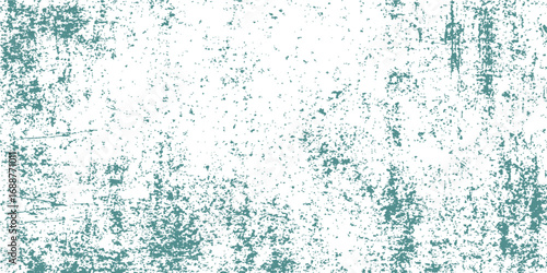 Fresh liquid blue water splashes with abstract bubbles and cold drops on a white background