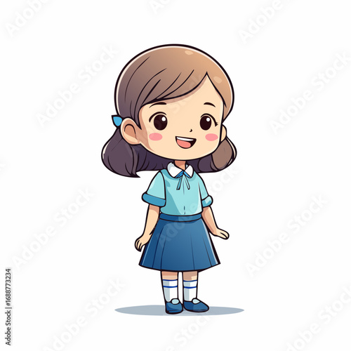 girl happy smile