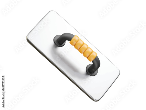 Plastering Trowel icon 3d rendering illustration