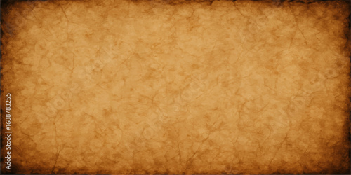 Old vintage paper texture background with aged parchment and copy space for design