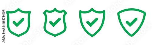 check mark icon button set. check box icon with right or yes checkmark icons. checkmark icons in green tick box.