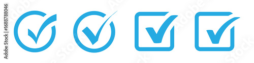 checkmark icon color editable on white background. tick mark with checkbox icon. green checkmark sign for app, ui, website. vector illustration.