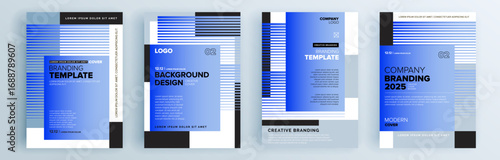 Modern abstract covers set, minimal covers design. Colorful geometric background, vector illustration.