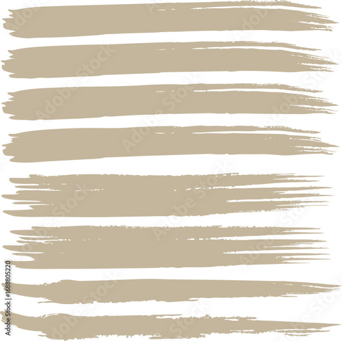 A vintage set of blank paper banners with a torn and grunge texture
