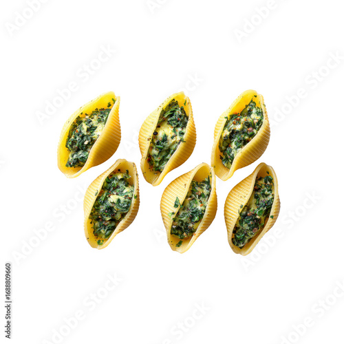 Delicious Spinach and Ricotta Stuffed Concha Shells Pasta