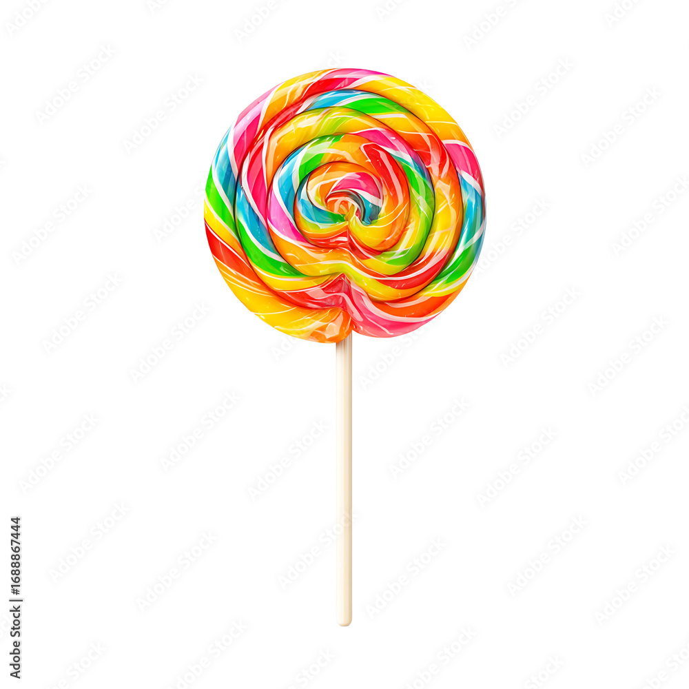 custom made wallpaper toronto digitalA vibrant lollipop with swirling rainbow colors sits against a transparent background creating a playful and whimsical sweet treat