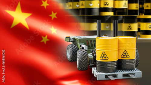 China nuclear industry, rad...