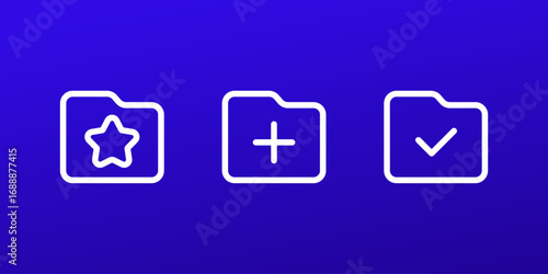 favorite folder, add icons for apps and web